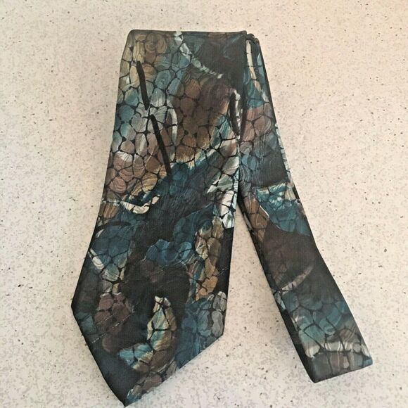 Vintage Oleg Cassini neck tie retro designer mod - Picture 6 of 6